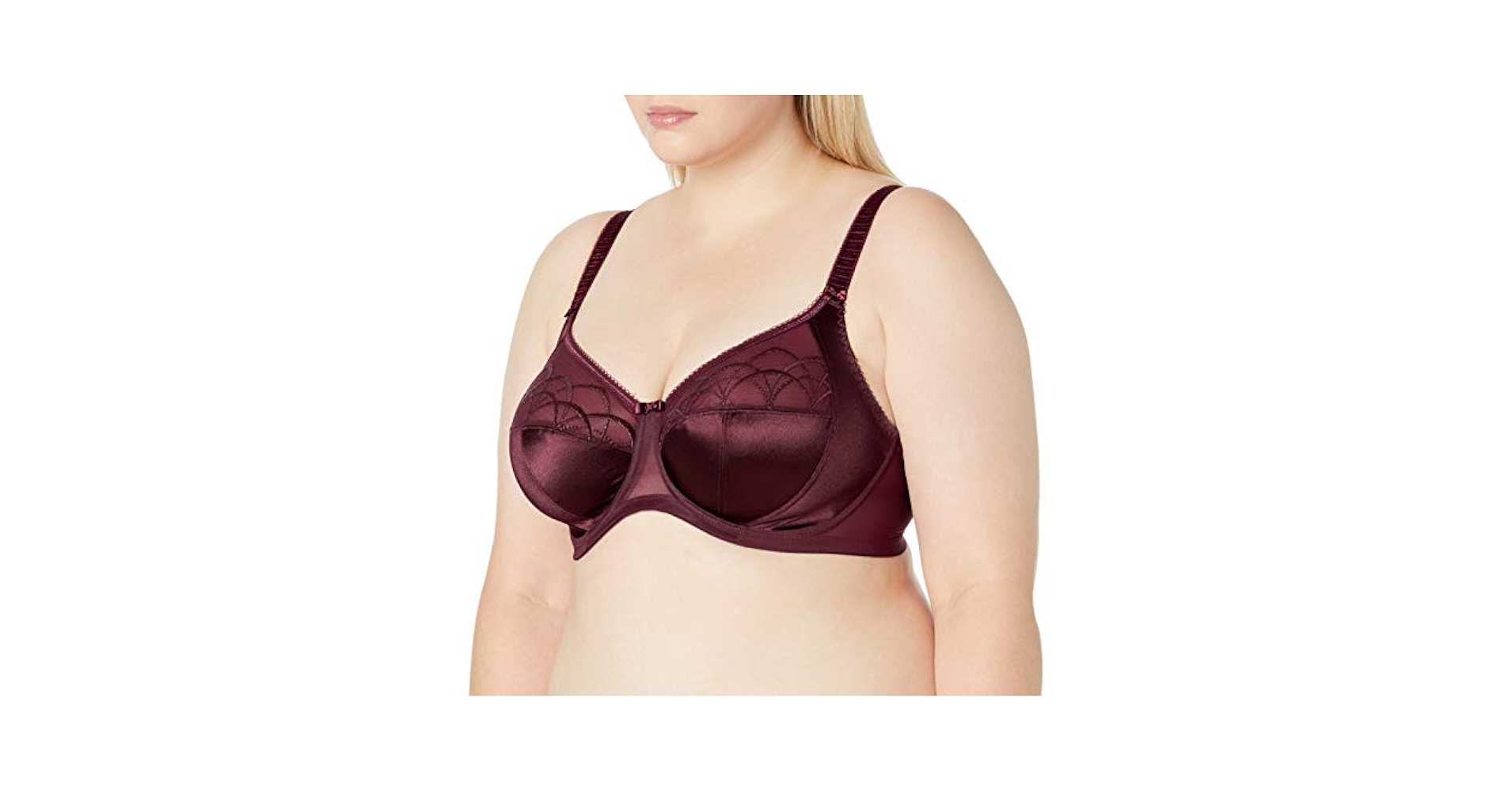 elomi★CATE★プラスサイズ105K★新品 Elomi Women's Cate Underwire Full Cup Banded Bra at Amazon